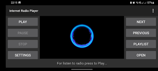 Internet Radio Player lite Screen 3