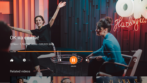 Screenshot of OK Video