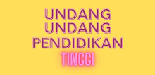 Undang2 Pendidikan Tinggi APK