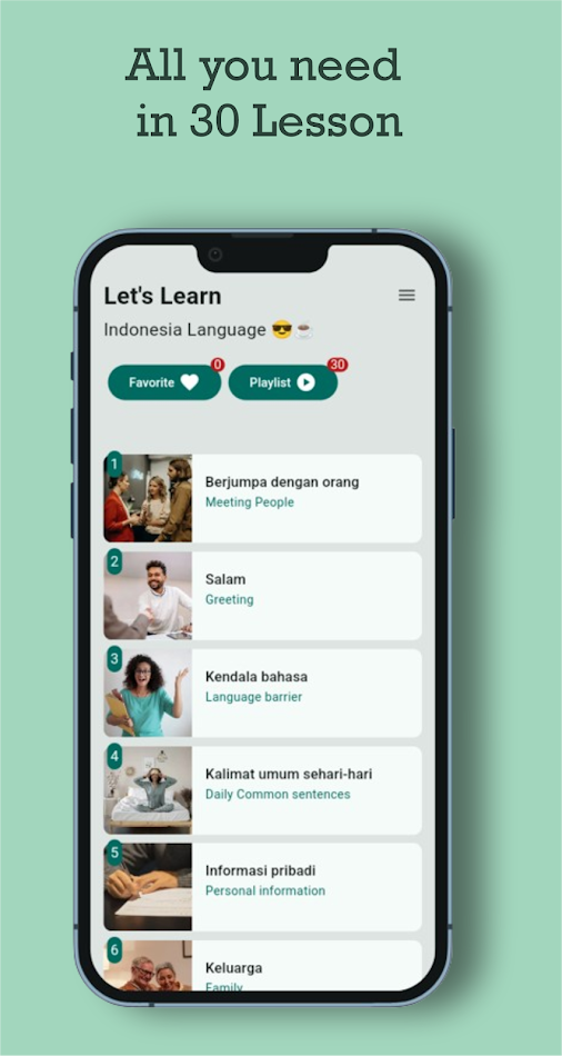 #1. B2B Learn Indonesian Language (Android) Podle: B2B Innovation Studios