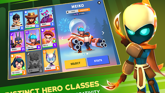 Heroes Strike Offline v90 MOD APK (Unlimited Gems/Mod Menu) Gallery 2