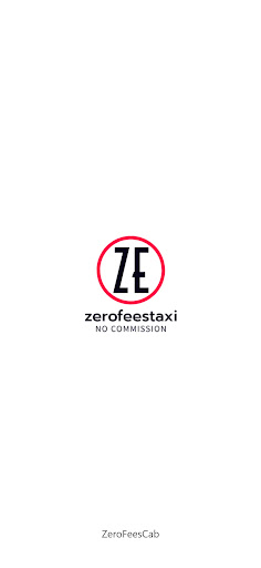 Android application Zero Fees Cab screenshort