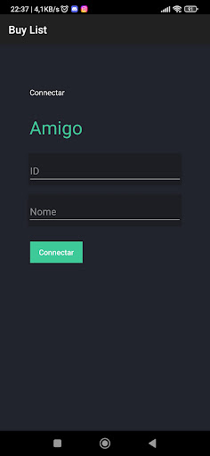 Android application Buy List screenshort