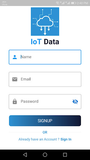 IOT Data Screen 2