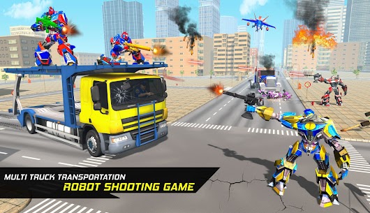 Car Robot Transport Truck Driving Games 2020 For PC installation