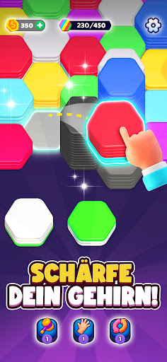 Hexa Sort screenshot 1