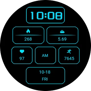 Deep Blue Component For WearOS