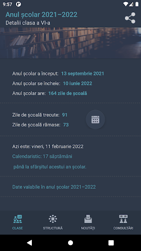 Anul școlar Screen 2
