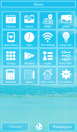 A View of the Sea Theme Screen 2