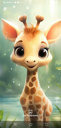 Funny Giraffe Wallpaper HD Screenshot 4 - AppWisp.com