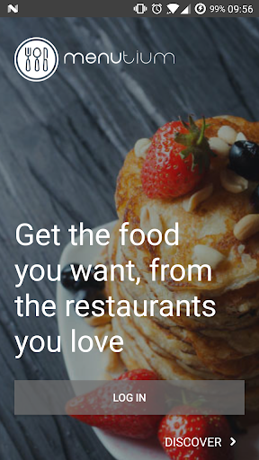 Android application MenuTium : food delivery screenshort