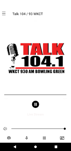 Android application Talk 104 / 93 WKCT screenshort