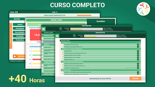 Android application Curso Protocolo Manchester screenshort