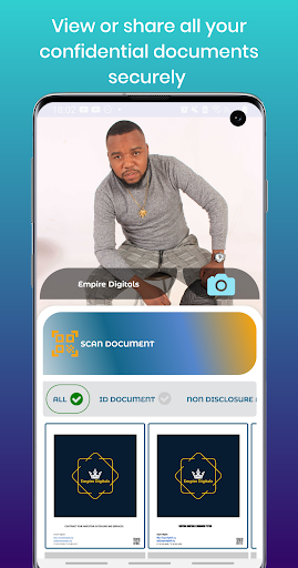 MrDocs | Biometric Signature Screen 2