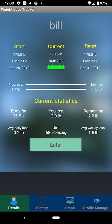 Weight loss tracker & BMI - 1.0.7 - (Android)