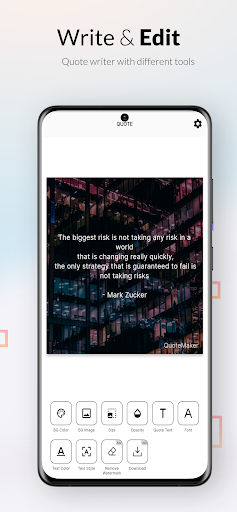 Quote Maker | Creator | Writer Screen 3
