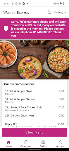 Wok Inn Express Screen 2