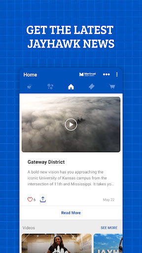 Android application Kansas Jayhawks screenshort