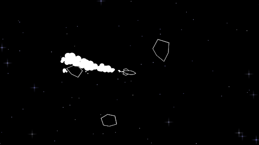 Android application Mini Asteroids screenshort