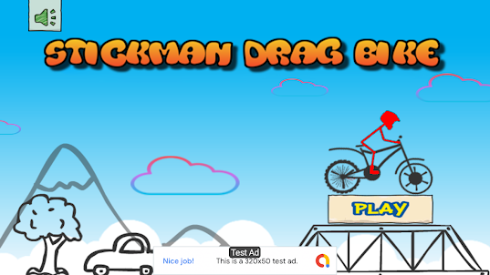 Stickman Drag Bike
