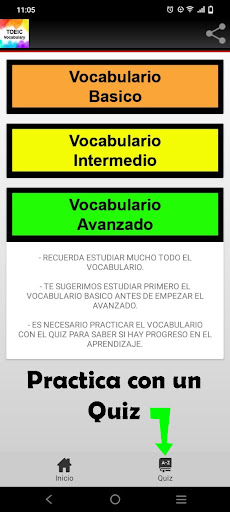 Vocabulario TOEIC Screen 2