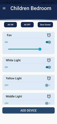 Android application AutoSys screenshort