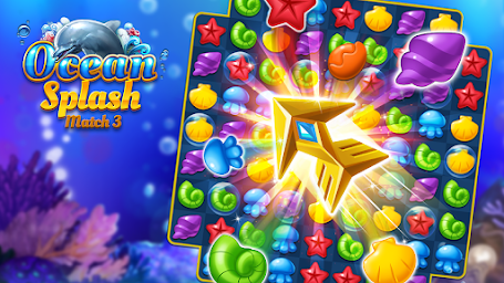 Ocean Splash: Jelly Fish gems