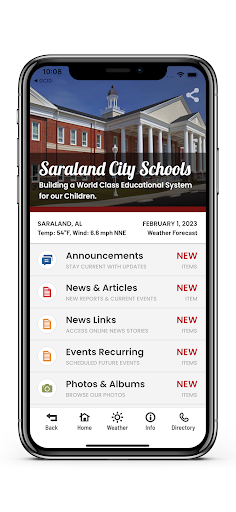 City of Saraland Screen 2