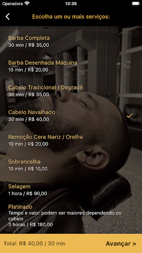 Menezes Barbearia Screen 3