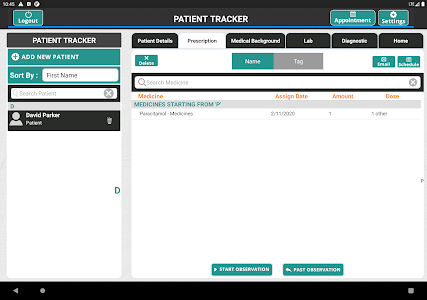 Patient Tracker Unknown