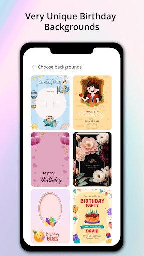 Birthday Invitation Maker Screen 3