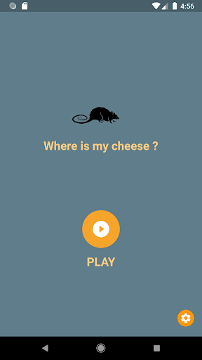 Android application Where Is My Cheese? screenshort