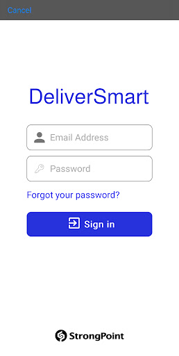 DeliverSmart Screen 2