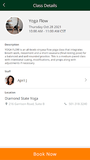 Diamond State Yoga Screen 3