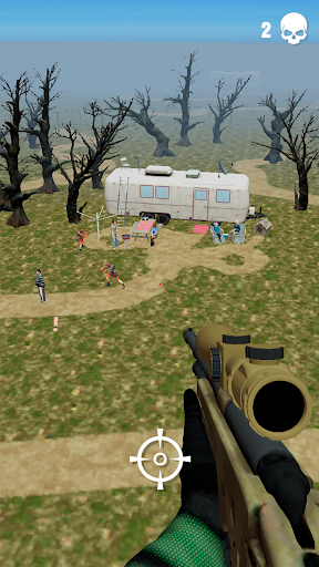 Android application Zombie Sniper screenshort