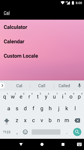 Text Launcher Screen 2
