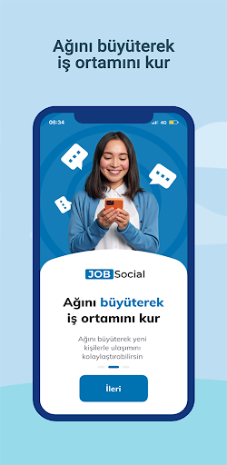 Android application JobSocial screenshort