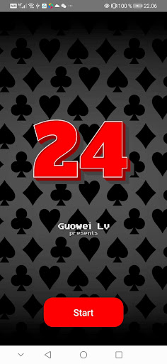 Android application 24 Game screenshort
