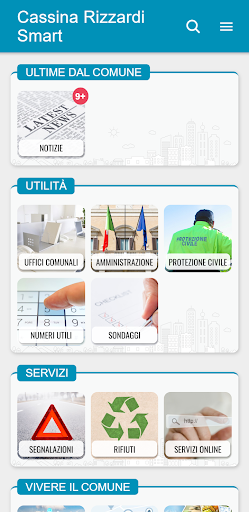 Android application Cassina Rizzardi Smart screenshort