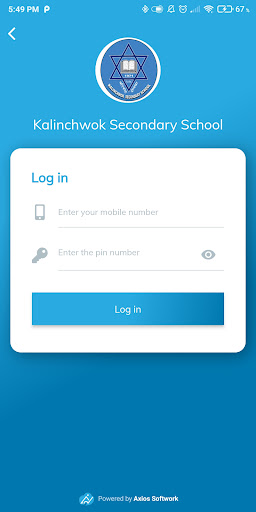 Android application Kalinchwok Secondary School screenshort