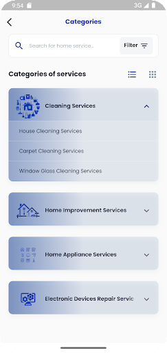 ServeUs Screen 2