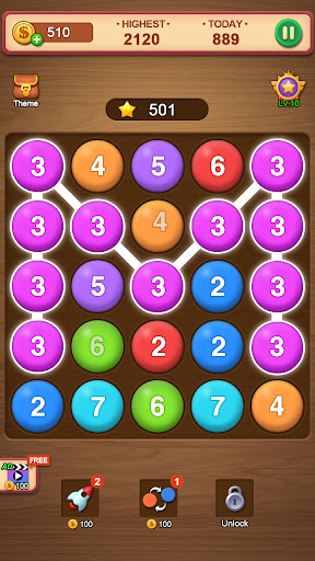Number Puzzle - bubble match Screen 3