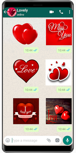 WASticker - Romantic stickers Screen 2