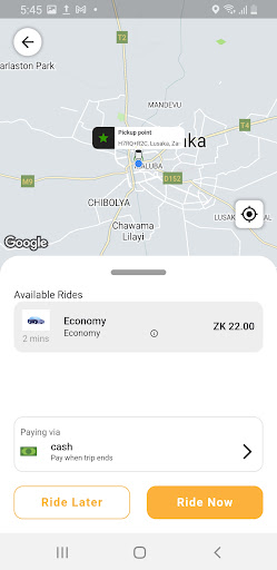 Tuyenga Taxi Screen 3