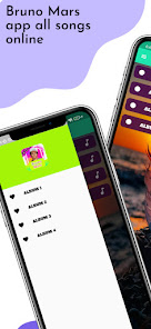 Captura 2 Bruno Mars all songs online android