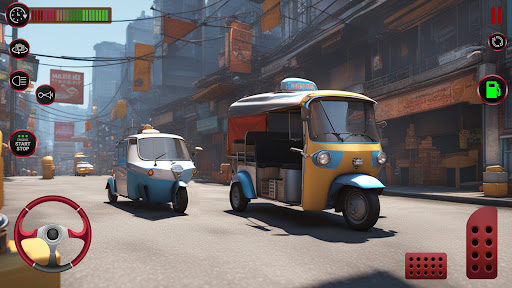 Android application Tuk Tuk Auto Rickshaw 3D screenshort