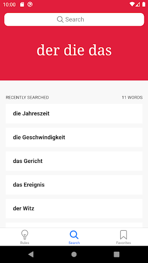 der die das - Easy way to find Screen 2