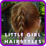 Cute Little Girl Hairstyle icon