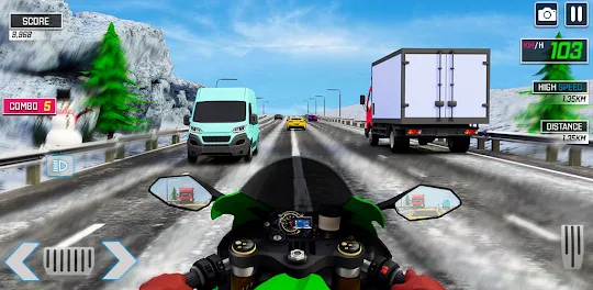 Highway Bike Rider Simulator