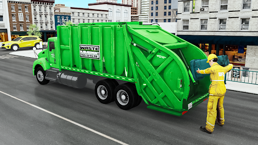 Imágen 5 ciudad basura camión juego 3d android
